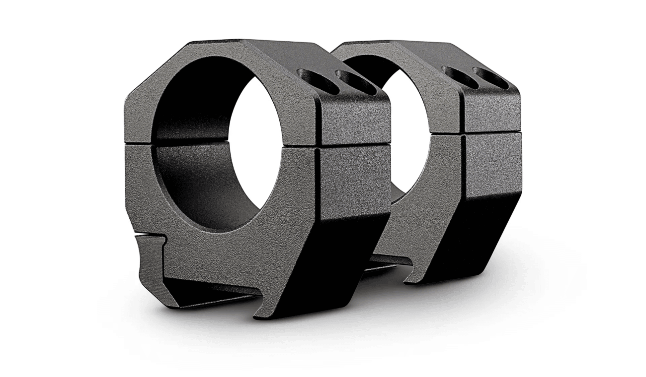 Vortex Precision Match 34mm Ring Set, High - East Anglia Optics